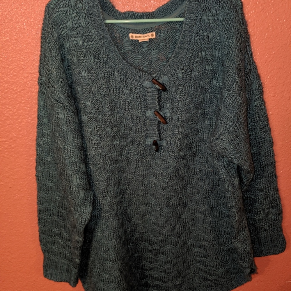 Ruffhewn Knitted Sweater 2x
